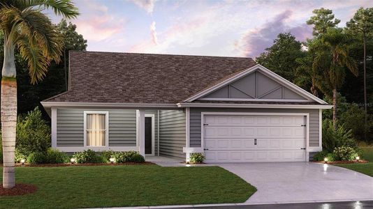 New construction Single-Family house 48 Hardwood Trl, Palm Coast, FL 32137 plan Avon - image
