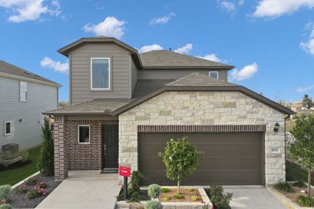 New construction Single-Family house 5908 Beverly Prairie Rd, Del Valle, TX 78617 plan Hawk - image