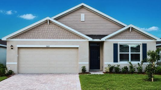 New construction Single-Family house 1663 Garabaldi Cir Se, Palm Bay, FL 32909 plan Cali - image