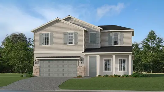 New construction Single-Family house 2974 Spanish Cedar Pl, Fort Pierce, FL 34946 plan Teller - image