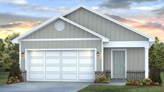 New construction Single-Family house 134 Chateau Ln, Port Saint Joe, FL 32456 plan The Burke - image