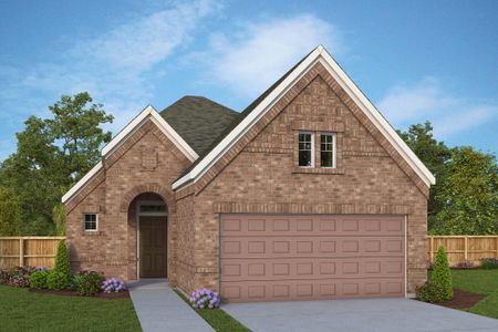 New construction Single-Family house 27218 Scarlet Paint Brush Dr, Hockley, TX 77447 plan The Stonewood - image