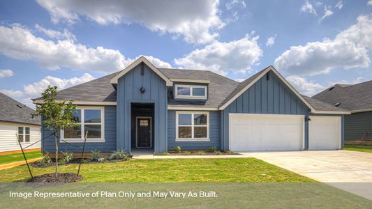 New construction Single-Family house 185 Teal St, Fredericksburg, TX 78624 plan The Garland - image