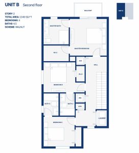 New construction Duplex house 11281 NE 3rd Ave, Miami, FL 33161 plan Sofia B - image 2
