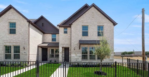 New construction Townhouse house 5936 Bursey Road, Watauga, TX 76148 - photo 0