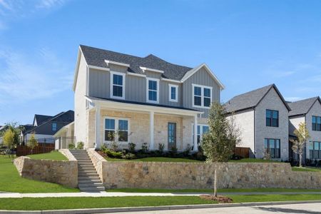 New construction Single-Family house 14465 Overlook Park Dr, Annetta North, TX 76008 plan Violet - image