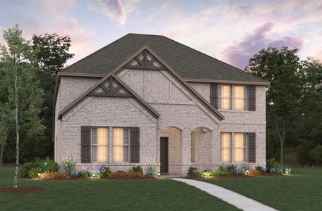 New construction Single-Family house 3718 Thimbleberry Trl, Midlothian, TX 76065 Chandler- photo 0