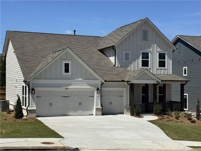 New construction Single-Family house 301 Beebalm St, Woodstock, GA 30188 plan The Kinton - image