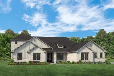 New construction Single-Family house 331 Olson Rd, Waxahachie, TX 75167 Canyon- photo 0