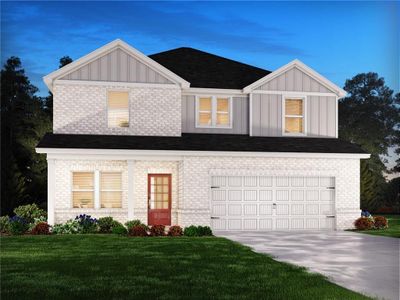 New construction Single-Family house 1938 Dosk Avenue Avenue, Lawrenceville, GA 30044 Dakota- photo 0