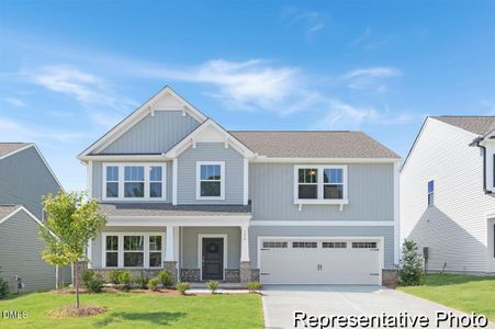 New construction Single-Family house 58 Manor Stone Dr, Unit 329, Clayton, NC 27527 - image