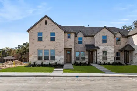 New construction Townhouse house 3076 Tall Pine Ln, Corinth, TX 76210 plan Lavon - image