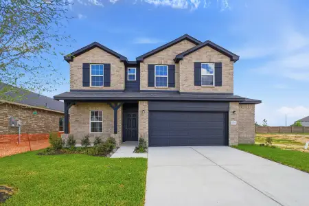 New construction Single-Family house 21727 Amalias Dr, Hockley, TX 77447 plan Concho - image