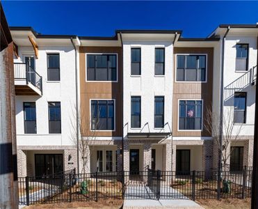 New construction Townhouse house 352 Olmstead Wy, Unit 28, Alpharetta, GA 30022 plan The Barnsley I - image