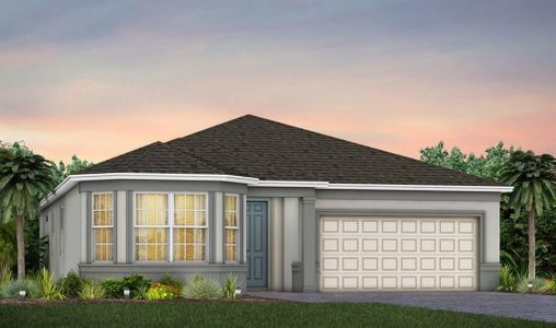 New construction Single-Family house 5637 Flame Vine Wy, St. Cloud, FL 34771 plan Garnet - image