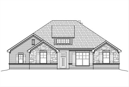 New construction Single-Family house 1045 Leo Lane, Poolville, TX 76487 The Wellington II- photo 0