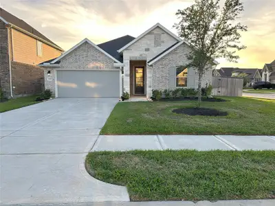 New construction Single-Family house 20443 Yearling Pasture Ln, Tomball, TX 77377 Cyril- photo 0