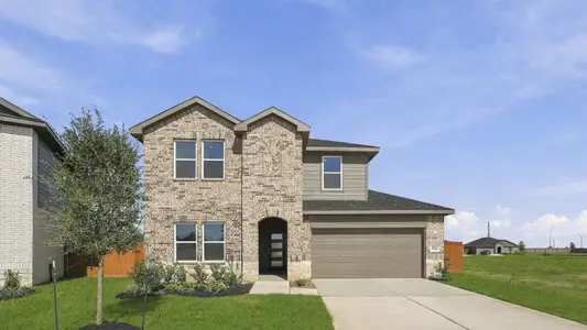 New construction Single-Family house 2028 Luminous Ln, Brookshire, TX 77423 plan Naples - image