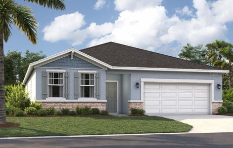 New construction Single-Family house 3860 Rising Trl, Davenport, FL 33837 plan Webber - image