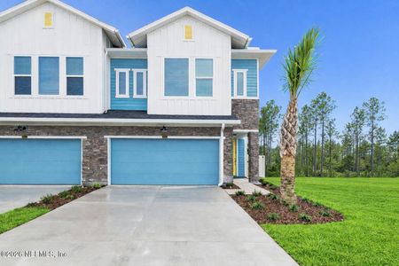 New construction Townhouse house 10165 Element Rd, Jacksonville, FL 32256 plan The Trunnion - image