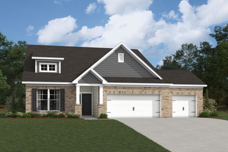 New construction Single-Family house 111 Amber Glen Dr, Locust, NC 28097 plan Meadow - image