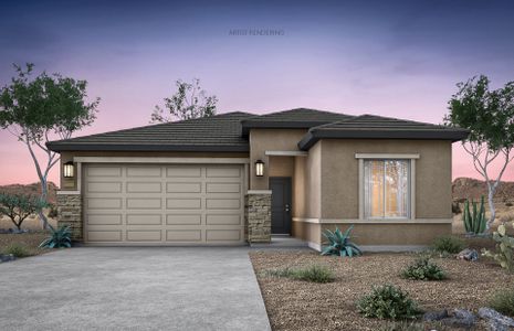 New construction Single-Family house 42985 W Vincent Dr, Maricopa, AZ 85138 plan Verbena - image