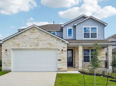 New construction Single-Family house 11112 Carlyle Spgs, Live Oak, TX 78233 plan Bliss - image