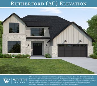 New construction Single-Family house 42034 Lajitas Wy, Todd Mission, TX 77316 plan The Rutherford - image