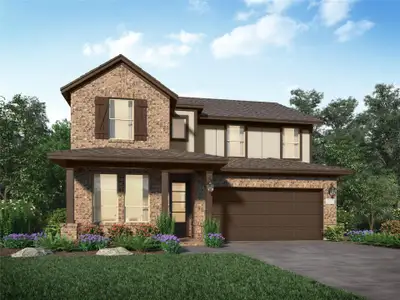 New construction Single-Family house 6407 Periwinkle Blossom Ln, Katy, TX 77493 plan Pelham - image