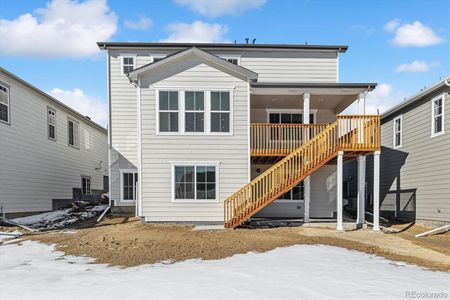 New construction Single-Family house 674 Penn Rd, Elizabeth, CO 80107 Coronado- photo 1 1