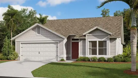 New construction Single-Family house 150 Greenwood Dr, Palm Coast, FL 32137 plan ELTON - image