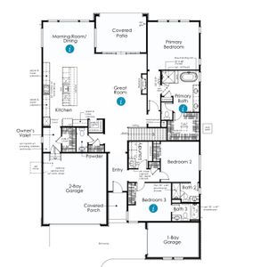 New construction Single-Family house 7392 Timberstone St, Castle Pines, CO 80108 5083 Heirloom Elevation A - Modern Farmhouse- photo 0