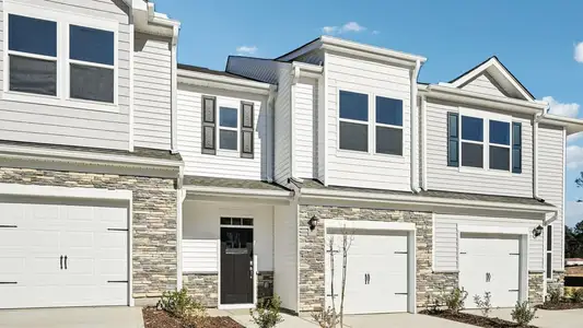 New construction Townhouse house 5232 Forestville Rd, Raleigh, NC 27604 plan Denver - image