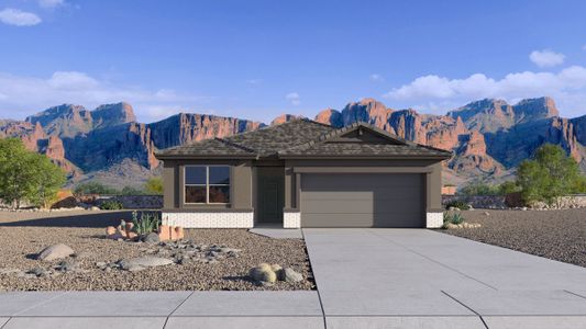 New construction Single-Family house 1831 W Stradling Ave, Apache Junction, AZ 85120 Harris- photo 0