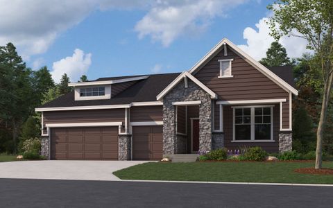 New construction Single-Family house 5529 Westin Hills Dr, Elizabeth, CO 80107 plan Summit - image