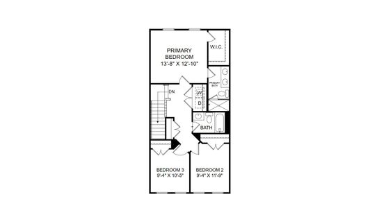 New construction Townhouse house 200 Laurelhurst Ln, Johns Island, SC 29455 plan Jenkins - image