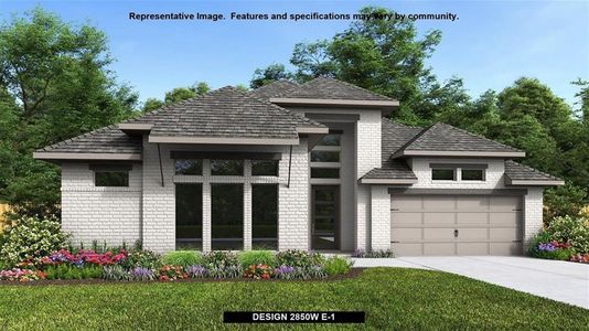 New construction Single-Family house 340 Allegheny Way, Kyle, TX 78640 Design 2850W- photo 1 1