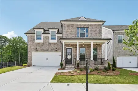 New construction Single-Family house 1519 Westend Wy, Cumming, GA 30041 plan The Mansfield - image