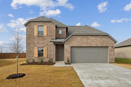 New construction Single-Family house 2010 Sycamore Ridge Tr, Van Alstyne, TX 75495 Heathbrook DEF- photo 0