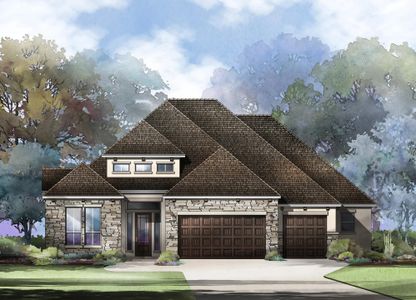 New construction Single-Family house 104 Alonzo, Boerne, TX 78006 plan Dewitt - image