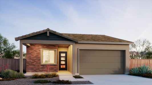 New construction Single-Family house 14812 N Saguaro Nest Tr, Marana, AZ 85658 plan Brandy - image