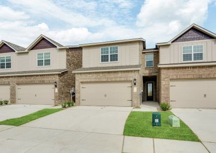 New construction Townhouse house 104 Texas Ash Dr, Krugerville, TX 76227 plan Addison - image