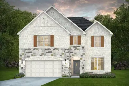 New construction Single-Family house 11527 Dosey Doe Dr, Montgomery, TX 77316 plan Amherst - image