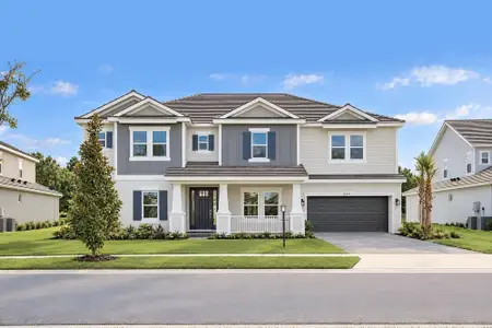 New construction Single-Family house 16237 Alpha Grove Pl, Odessa, FL 33556 plan Bimini - image