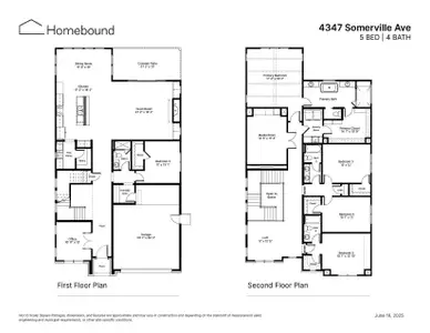 New construction Single-Family house 4347 Somerville Ave, Dallas, TX 75206 plan The Emerson - image