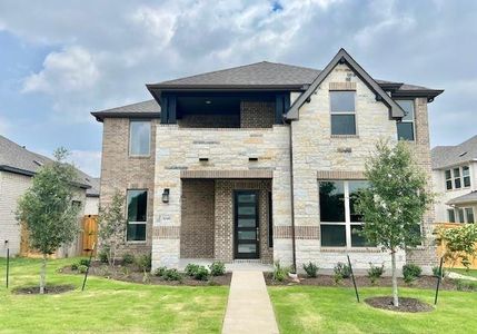 New construction Single-Family house 3045 Sage Ranch Dr, Leander, TX 78641 Manor Series - Raleigh- photo 0