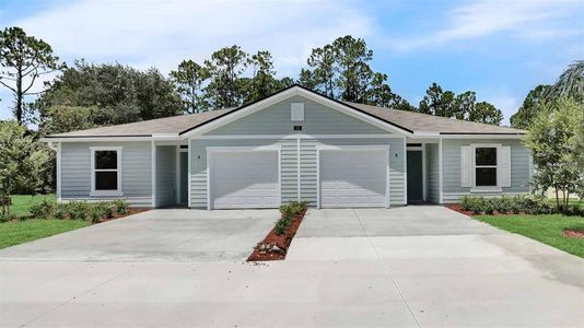 New construction Duplex house 23 Seattle Trail, Unit B, Palm Coast, FL 32164 - photo 0