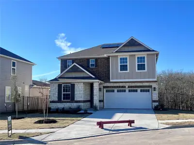 New construction Single-Family house 10016 Ephemeral Dr, Manor, TX 78653 Moonstone- photo 0