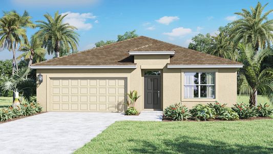 New construction Single-Family house 270 Bali St Se, Palm Bay, FL 32909 Cali- photo 0