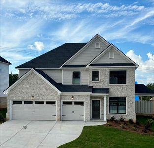 New construction Single-Family house 4060 Hosch Reserve Drive, Buford, GA 30519 Orchard- photo 0